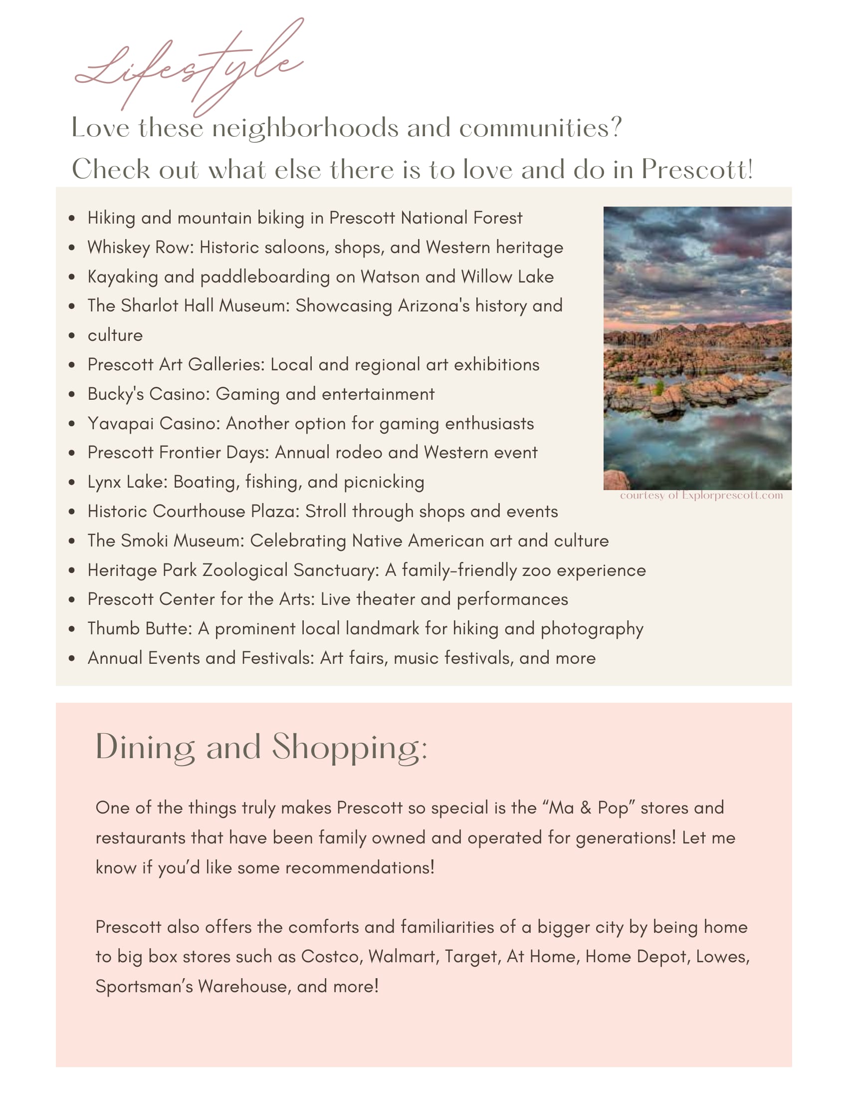 Moving to Prescott: A Relocation Guide, page 17 of 24