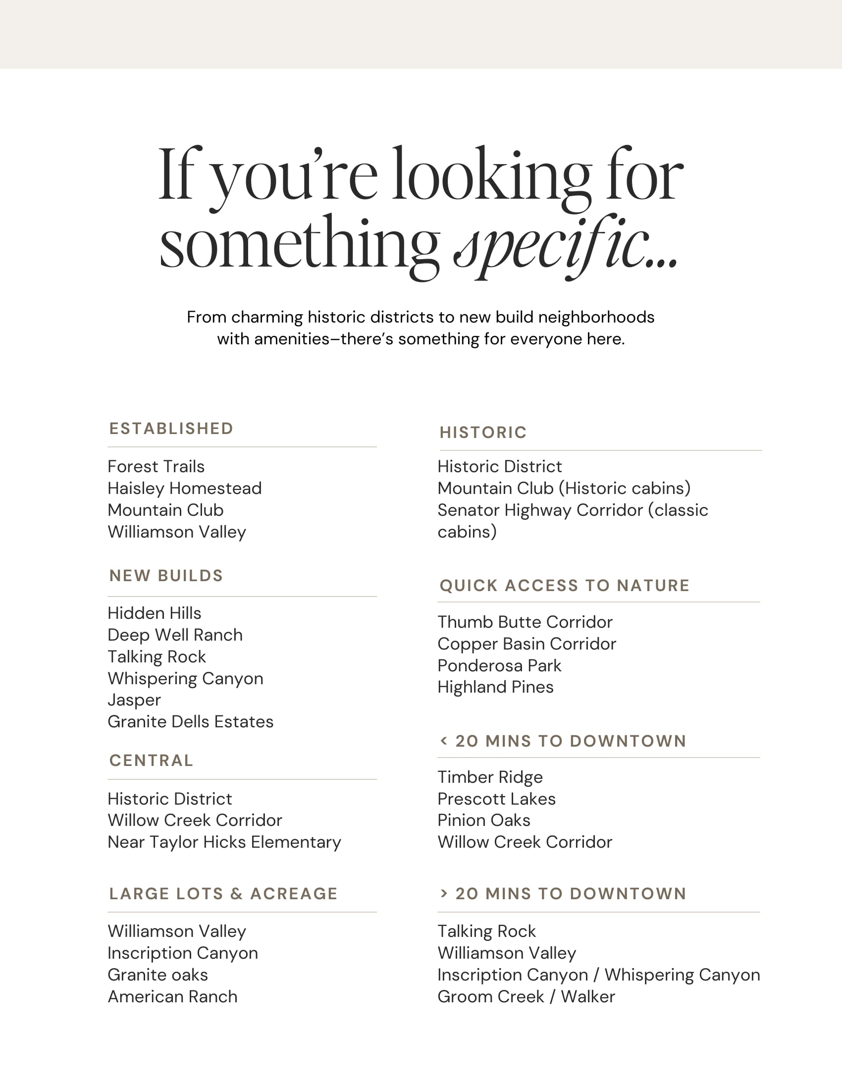 Prescott Neighborhood Guide, page 6 of 26
