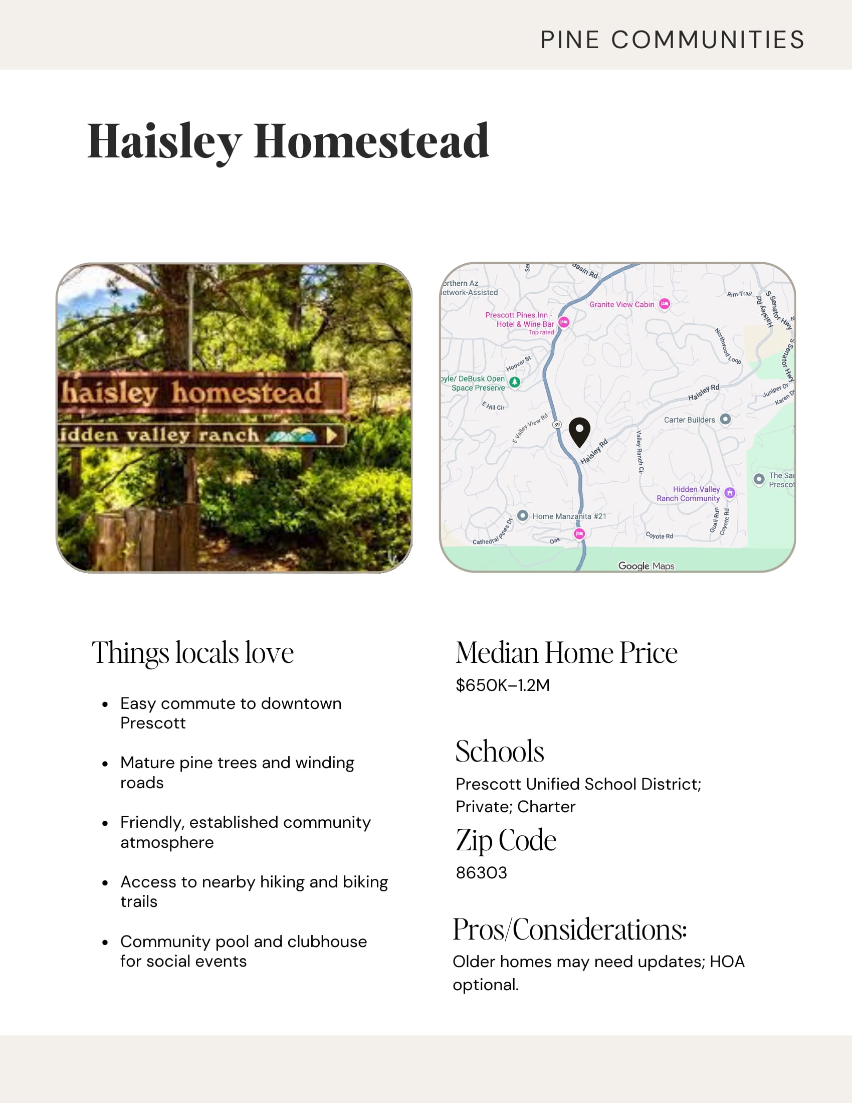 Prescott Neighborhood Guide, page 11 of 26