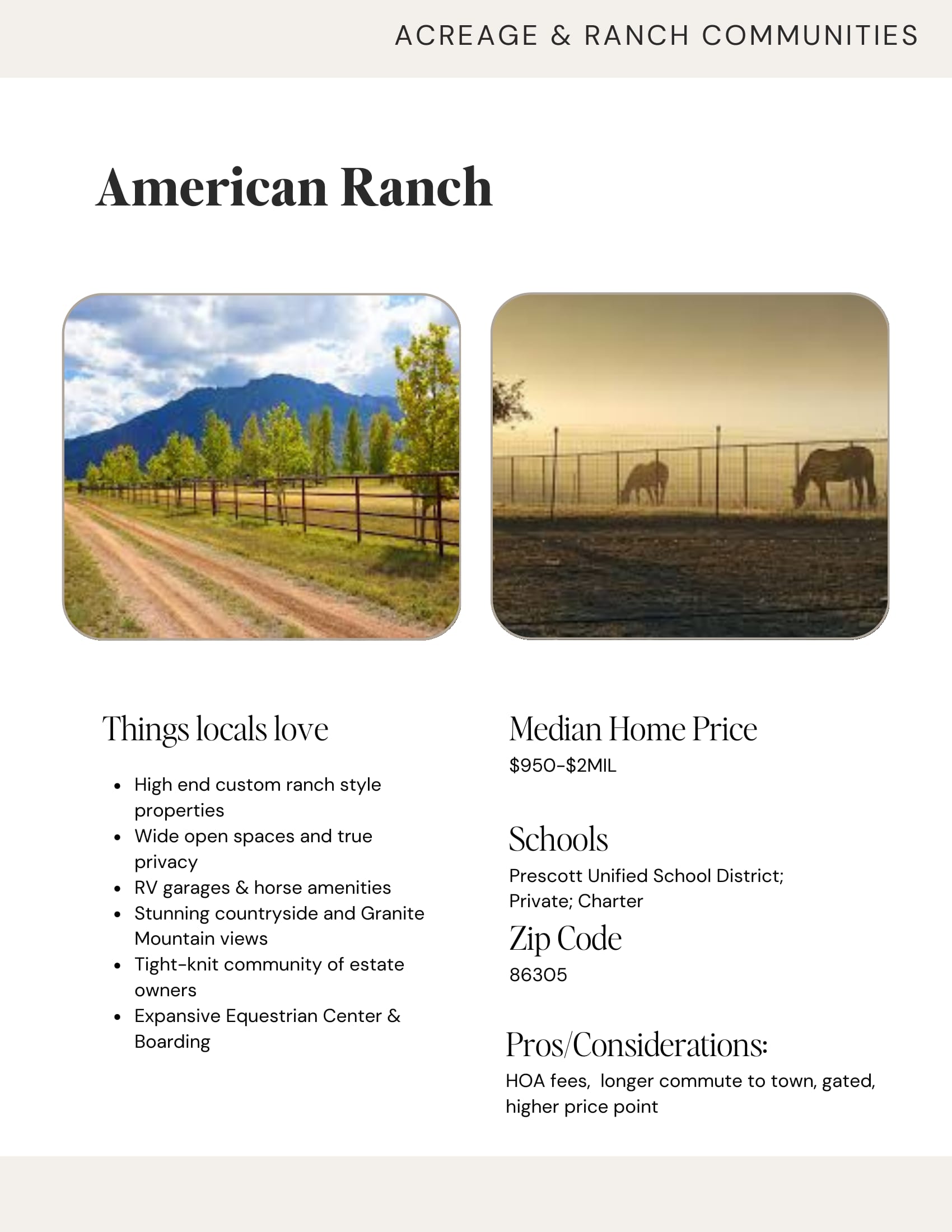 Prescott Neighborhood Guide, page 16 of 26