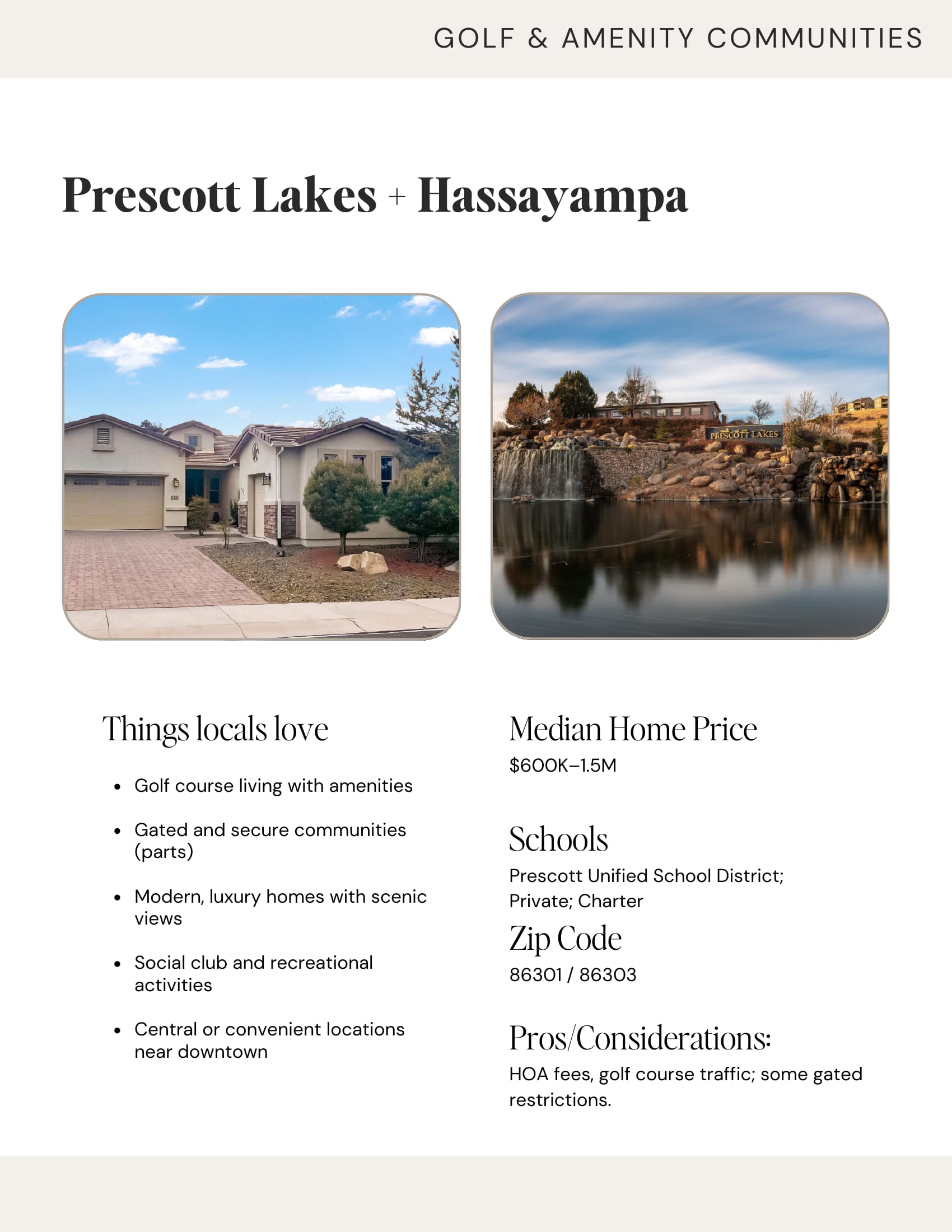 Prescott Neighborhood Guide, page 21 of 26