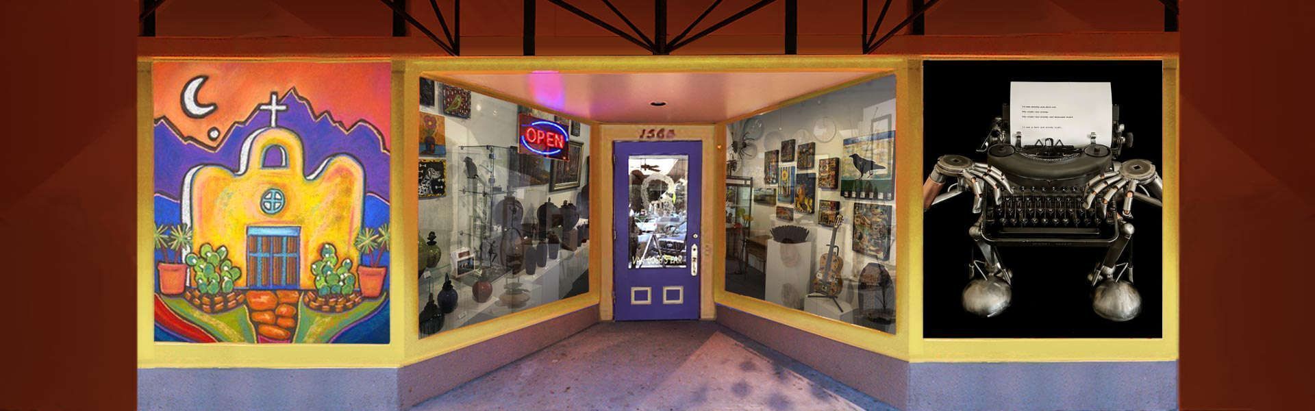 Van Gogh's Ear Gallery, Van Gogh's Ear Gallery on Whiskey Row in downtown Prescott, Arizona