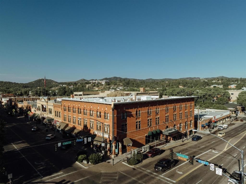 Hotel St. Michael, Hotel St. Michael on Whiskey Row in downtown Prescott, Arizona
